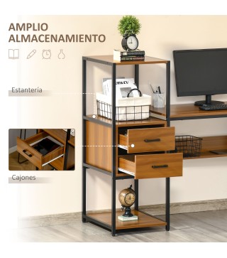 Escritorio con Estantería