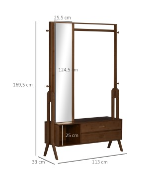 Perchero con Cajones