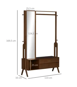 Perchero con Cajones