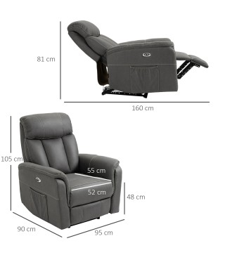 Sillón Reclinable Eléctrico