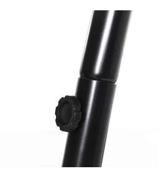 Soporte para Silla Colgante 190 cm Sostén para Columpio con Mesita Lateral Carga Máx. 120 kg Estructura de Metal para Patio Jard