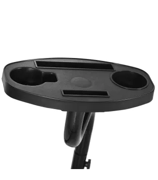 Soporte para Silla Colgante 190 cm Sostén para Columpio con Mesita Lateral Carga Máx. 120 kg Estructura de Metal para Patio Jard