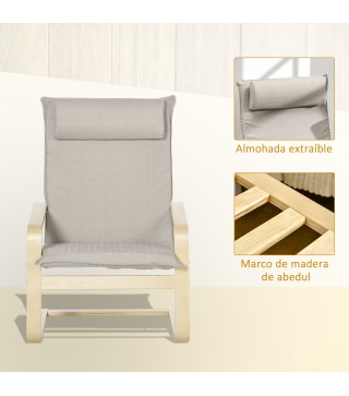Mecedora con Reposapiés