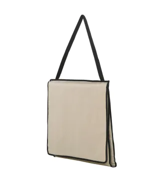 Conjunto de 2 Esterillas de Playa con Respaldo Reclinable y Bolsa de Transporte para Jardín Camping 142x51x40 cm Beige