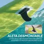 Tabla de Paddle Surf Hinchable 320 cm, con Superficie Antideslizante Remo de Aluminio Ajustable Quilla Bomba y Mochila