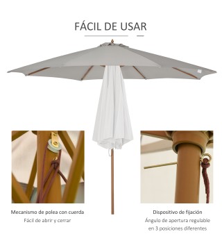 Sombrilla de Jardín