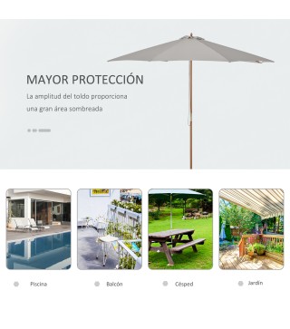 Sombrilla de Jardín