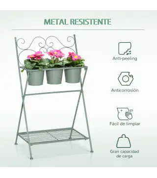 Soporte de Metal para Plantas
