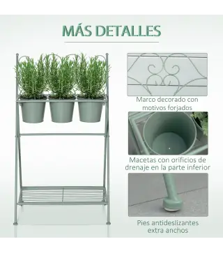 Soporte de Metal para Plantas