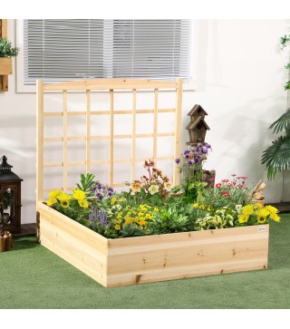 Jardinera con Enrejado
