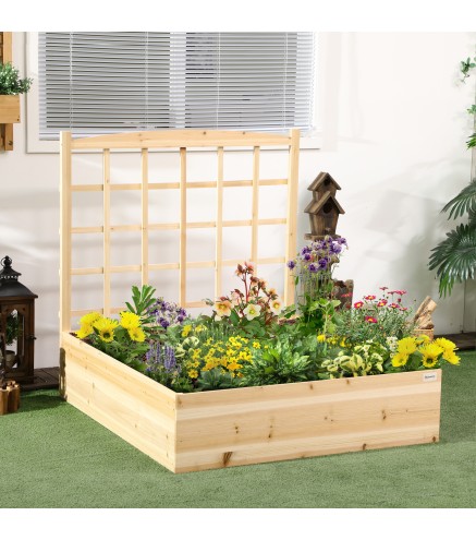 Jardinera con Enrejado