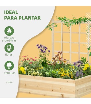 Jardinera con Enrejado