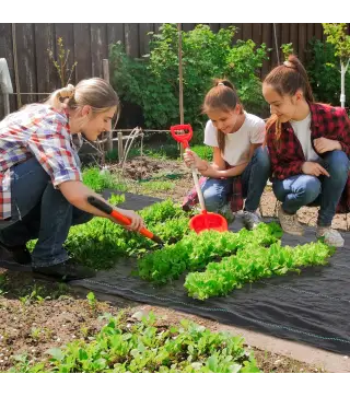 Malla Geotextil 2x100 m Malla de Jardín contra Malas Hierbas 60 g/m² Rollo de Malla Antimaleza Negro