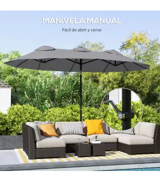 Sombrilla Doble