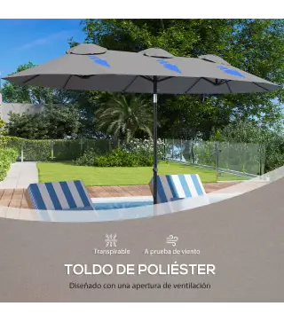 Sombrilla Doble