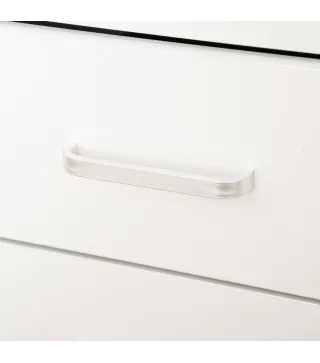 Cajonera de Oficina Mueble Auxiliar para Archivos con 4 Cajones Encimera Superior de Almacenaje 4 Ruedas y 2 Frenos para Estudio