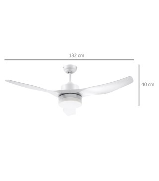 Ventilador de Techo con Luz