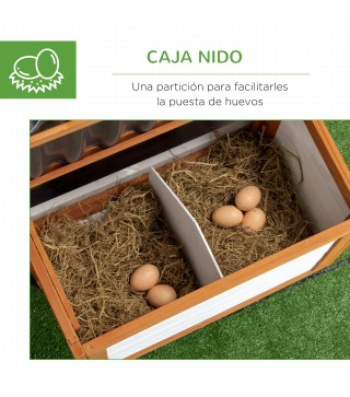 Gallinero de Madera