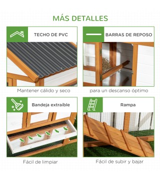 Gallinero de Madera