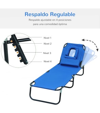 Tumbona Plegable
