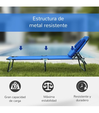 Tumbona Plegable