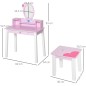 Tocador Infantil con Taburete Tocador Infantil con Taburete
