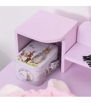 Tocador Infantil con Taburete