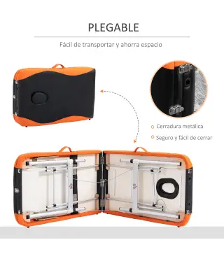 Camilla de Masaje Plegable