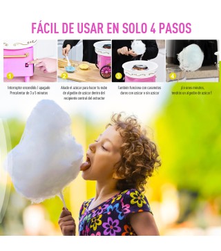 Máquina de Algodón de Azúcar