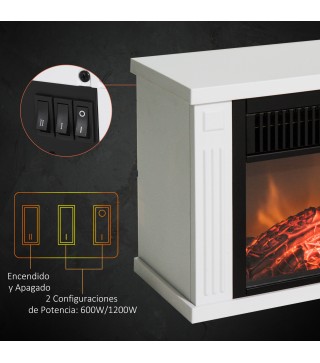 Chimenea Eléctrica Portátil