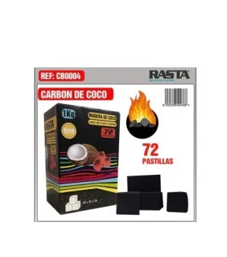 Carbon -Coco-1Kl 72 Cubos Emb-10Kl