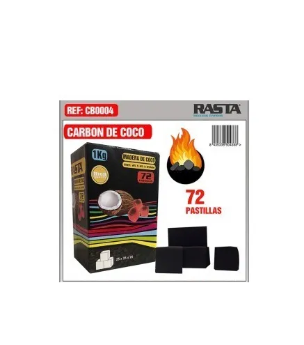 Carbon -Coco-1Kl 72 Cubos Emb-10Kl