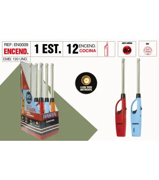 Encendedor Cocina Llama Turbo Antiviento