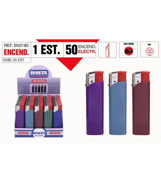 Encendedor Electronico Est: 50 Und.