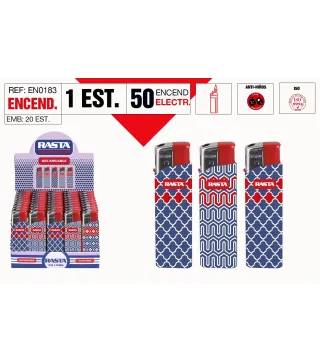 Encendedor Electronico Est: 50 Und