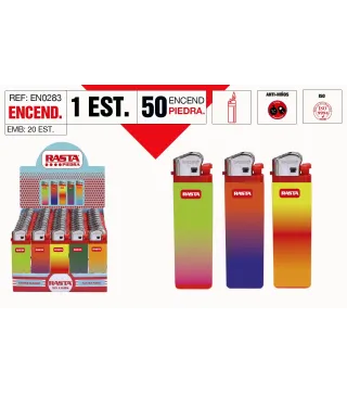 Encendedor Piedra Est: 50 Und.