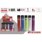 Encendedor Round Metal Estuche 48 Und