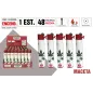 Encendedor Round Maceta Estuche 48 Und