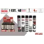 Encendedor Round Ovejas Estuche 48 Und