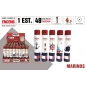 Encendedor Round Marino Estuche 48 Und