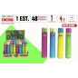 Encendedor Round Bubble. Estuche 48 Und