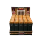50 Encendedores Turbo Soft Black & Gold Antiviento