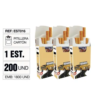 Pitillera Cartón Mehari