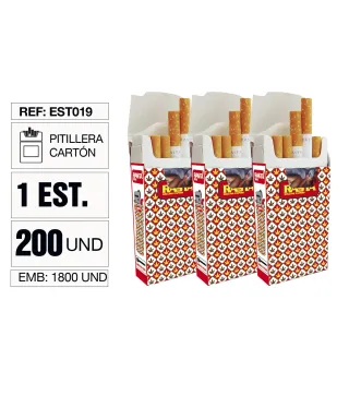 Pitillera Carton Azulejo