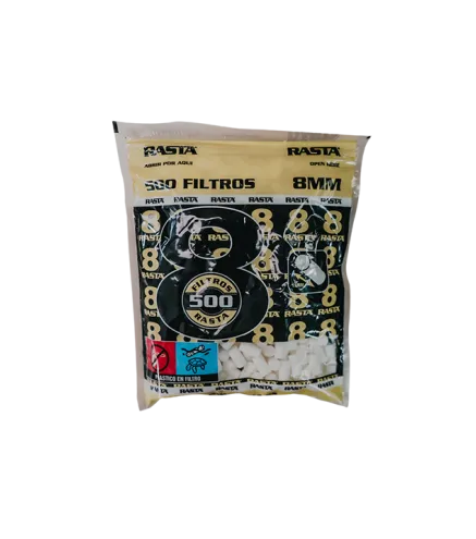 Filtros Tabaco 8Mm - 500 Unidades