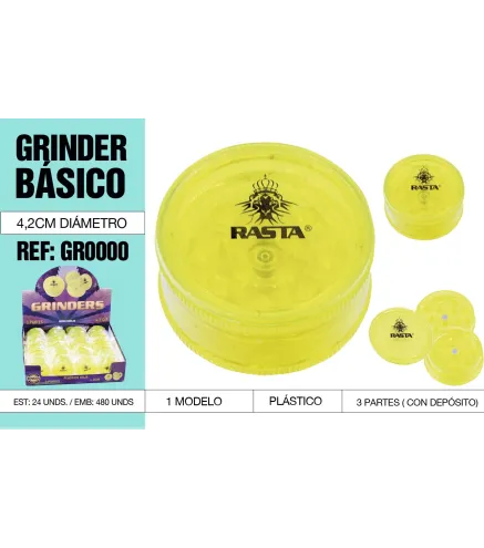 Grinder Básico 2 Partes 4,2Cm