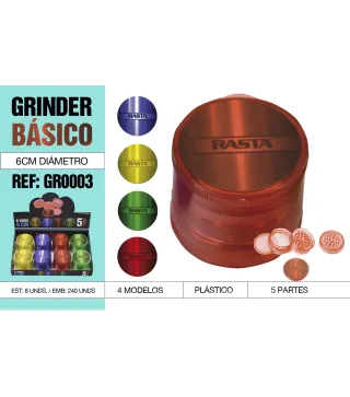 Grinder 5 Partes 6Cm