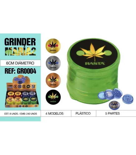 Grinder 5 Partes 6 Cm