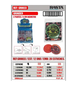 Grind-Calaveras 6Cm Est 12 Emb 20