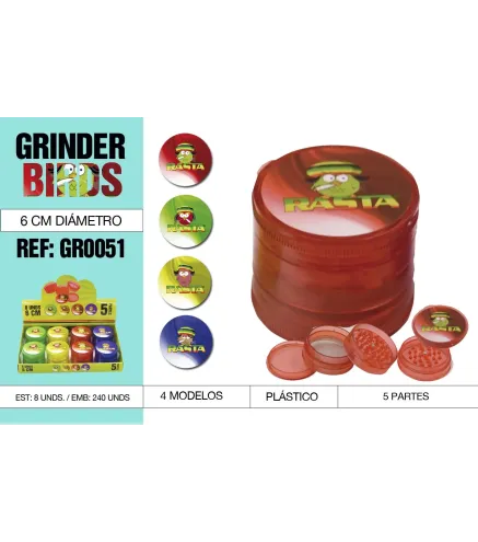 Grinder 5 Partes 6Cm